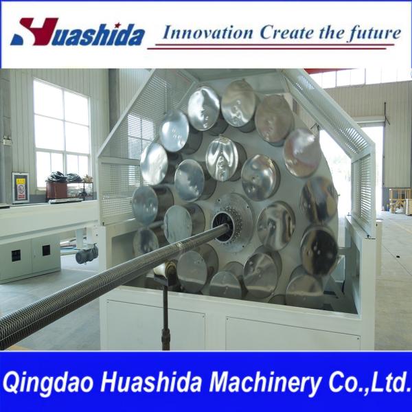 Buy Smart Controlled Pert PU Foam Pipe Extrusion Line For Long Life Thermal Insulation Pipes at wholesale prices