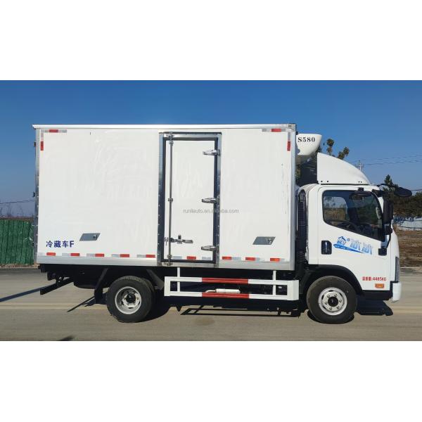 Factory Promotion Refrigerator Truck Customized Cold Special Freezer FAW JieFang Heavy Duty Box Refrigerated Truck