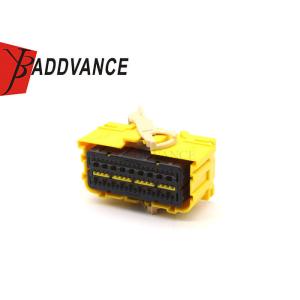 Tyco TE Connectivity PBT Female 54 Pin Yellow Automotive Wire Harness Connector