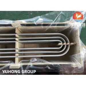 Stainless Steel ASTM A213 TP304, TP304L Seamless U Bend Tubes For Heat Exchanger