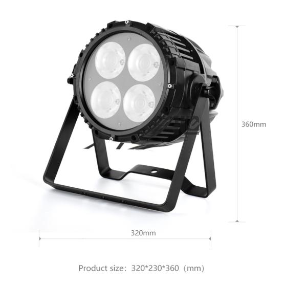 200Watt DJ Stage Lights 4 Eyes Cob 120 LED Par Lamp Energy Saving
