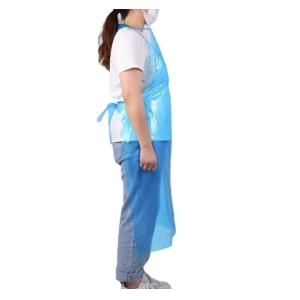 waterproof plastic protective HDPE LDPE disposable pe apron disposable apron
