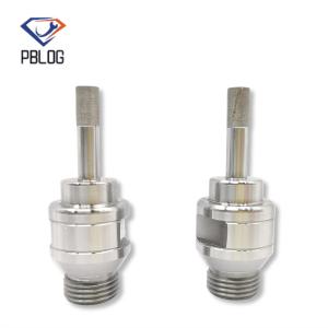 Manufacture glass hole saw Threaded Solid Sintered Diamond Bits