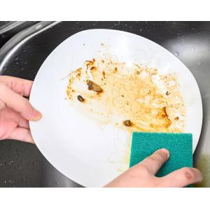 Sponge Rectangle Shape Kitchen Bowl Dish Cleaning Pad Sponge Scrubs