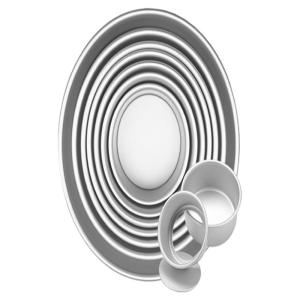 Quality RK Bakeware China Foodservice NSF Aluminum Commercial Loose Bottom Cake Pan Cake Mould Cake Tin for sale