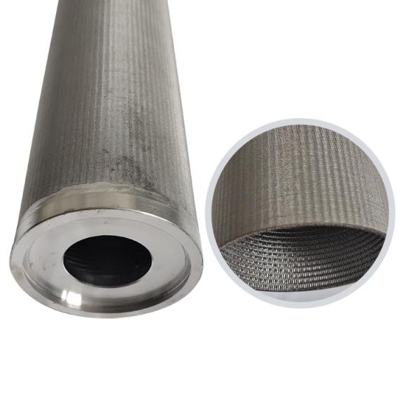 1 - 100 Micron Sintered Stainless Steel Filter 316l Mesh Cylindrical