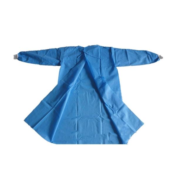 Buy Reinforced Isolation Gowns Disposable Easy Wearing Waterproof Anti Statics at wholesale prices