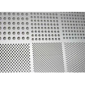 Honeycomb Punching Perforated Wire Mesh 4.0mm Thickness