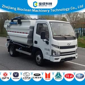 Quality 4500kg 3.3m3 Garbage Dump Truck Diesel Powered For Environment Clean for sale