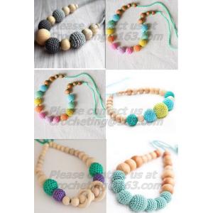 Breastfeeding toy for baby Teething Necklace Nursing Necklace Breastfeeding