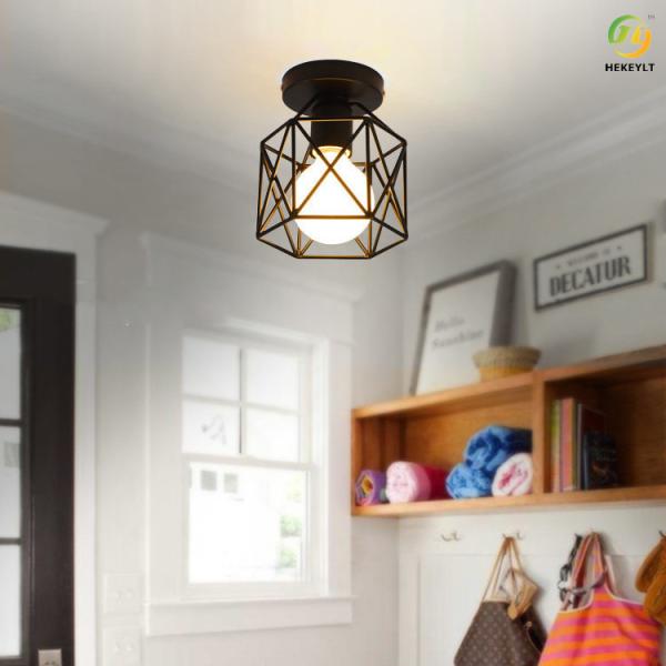 Nordic Aisle LED Ceiling Light Corridor Light Wrought Iron E27