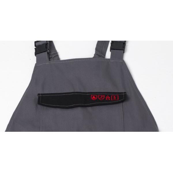 350gsm Fr Insulated Bib Overalls , 99% Cotton Fire Retardant Bib Overalls