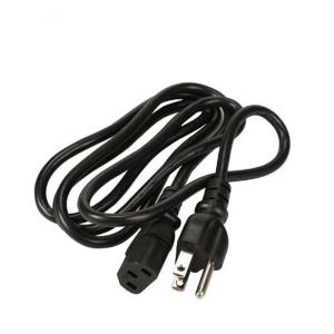 Uk Plug British Standard Aluminum 3 Pin Ac Power Cord 1.2m For Computer