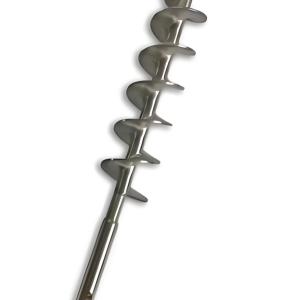 High-Strength Segmented Stainless Steel Spiral Conveyor Blade Shaft