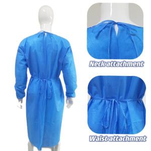 Protective Clothing Preventing Cross Infection Disposable Isolation Gown With