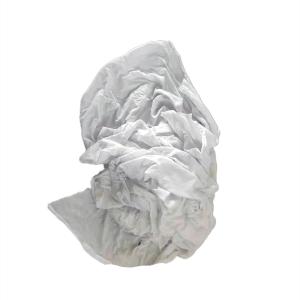 secondary shirt White Knitting Cotton wiping Cleaning Rags
