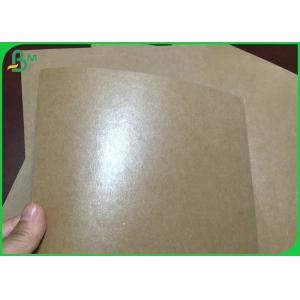 15g PE Coated Strong Moisture Kraft Paper 300g Fast Food Wrapping