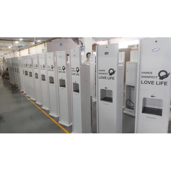 Buy LCD Display Infrared Sensor Temperature Hands Free Soap Dispenser at wholesale prices