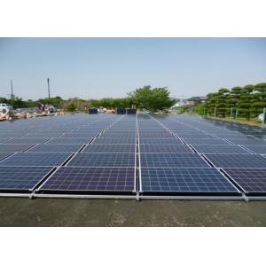 Flat Roof Anodized Ballasted Solar Mounting Systems