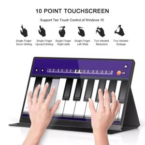 Touchscreen External 15.6inch Portable Monitor HDMI LCD For PS5 ODM