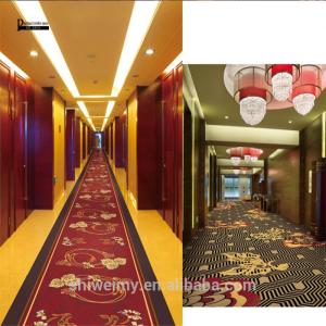 Traditional style mushroom cloud pattern Nylon carpet for hotel