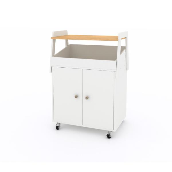 Buy Various Colors Movable Kitchen Island With Stools And Cabinets at wholesale prices