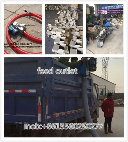 Granuliform supplies transporting and delivering auger screw feeder