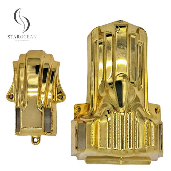 Buy American Style 18K Gold Coffin Corner Wholesale Coffin Handles And Accessories 11# LG at wholesale prices