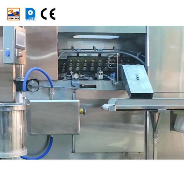 Wafer Cone Making Donut Ice Cream Cone Machine 5400-6000 Cones/Hour