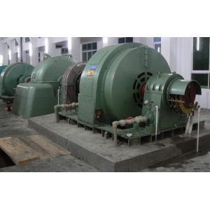 Brushless 91% Efficiency Horizontal Pelton Turbine 130m Water Head