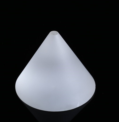 Buy Customized Chemical Fused Quartz Glass Cone Without Surface Coating at wholesale prices