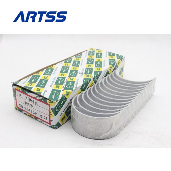 6D105 6D108 6D110 6D125 Con Rod Bearing Increase 0.25 Machinery Engine Parts For