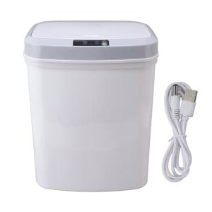 Motion Sensor Trash Can 13 Gallon Nordic Smart Waste Bins Plastic Smart Dust Bin