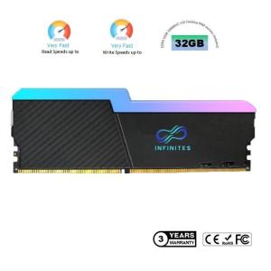 High Capacity RAM 16GB DDR 4 3200 Computer RAM 16 GB DDR4 with RGB Light
