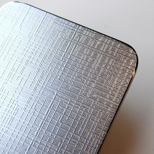 China Factory Customized With Pattern Anti-Scratch Finish 0.5mm Stainless Steel Sheet