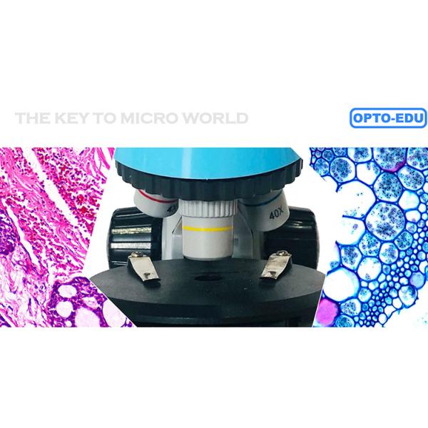 Opto Edu 40x-640x Monocular Compound Microscope