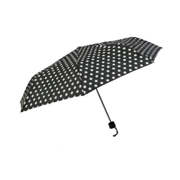 Buy Manual Open 190T Polyester Windproof Folding Umbrella For Women at wholesale prices