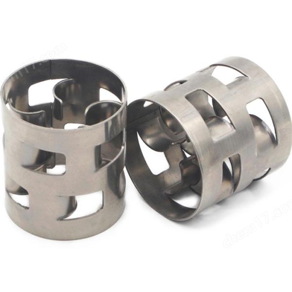 Buy Stainless Steel Pall Ring Metal Random Packing Low Pressure Drop at wholesale prices