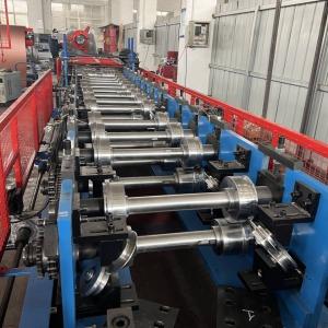 Automatic 457-610mm Width Sectional Door Panel Roll Forming Machine For Garage