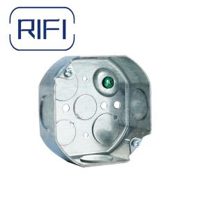 Metal Electrical Junction Box And Cover For Switch Box 1 1/2" Or 1 7/8" Or 2 1/8