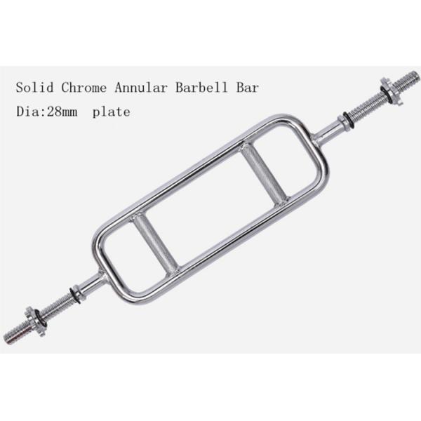 chrome 28mm dia handle barbell plate ,50mm dia olympic plate with weightlifting bar