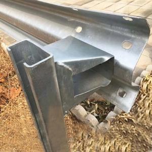 Hot Dipped Galvanized Highway Guardrail Safety Barrier C Post for Customized