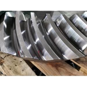 Power Skiving Pinion Grinding Transmission Spiral Bevel Gear 18CrNiMo7 Steel