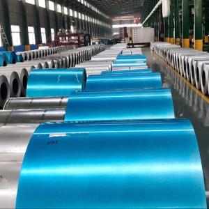 Blue AFP Anti Finger Print Galvalume Steel Coil