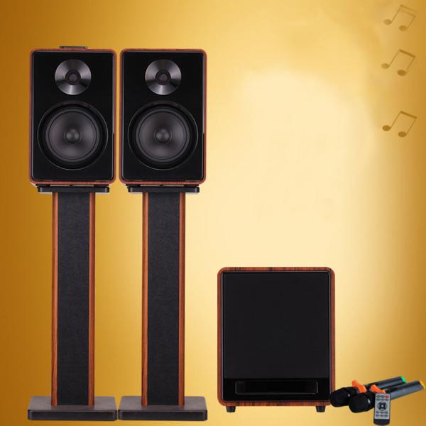 Compact Bluetooth Bookshelf Speakers for Exceptional Sound 4" Full-Range Size Woofer