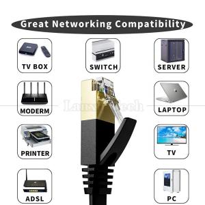 1M 3M 5M 10M UTP FTP Shield Cat5 Cat5e Cat6 Ca6a Cat7 RJ45 Flat Ethernet Patch