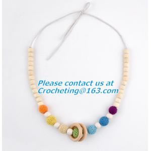 Breastfeeding toy for baby Teething Necklace Nursing Necklace Breastfeeding