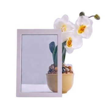 Buy Customized Pattern Decorative PDLC Smart Switchable Electrochromic Window Glass Shutters at wholesale prices