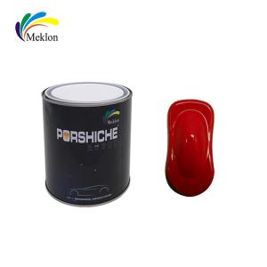 Durable Pearlescent Automotive Paint Multiscene , Weatherproof Crystal Red Car