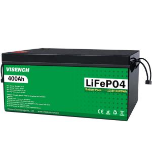 Visench Rechargeable Lithium Ion Batteries 12V Lifepo4 400Ah 12 Volt Phosphate